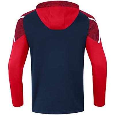 JAKO 6722K Sweater Met Kap Performance Kids - Marine/Rood - 116