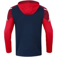 JAKO 6722K Sweater Met Kap Performance Kids - Marine/Rood - 116 - thumbnail