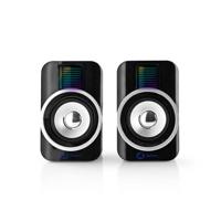 Luidsprekers 2.0 RGB USB 10W - thumbnail