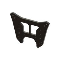 Arrma - Rear shock tower aluminum M4 (Black) (ARA-1521) - thumbnail