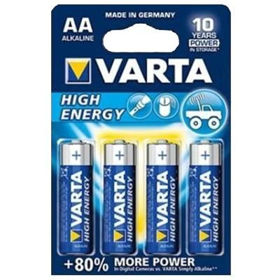 Batterij Varta AA 4+4 Alkaline Longlife Power