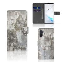 Samsung Galaxy Note 10 | Bookcase | Beton Print - thumbnail