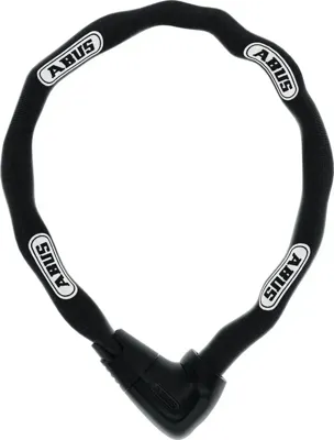 Abus chainlock steel-o-chain xplus 9808k/110 black/white 110cm Abus chainlock steel-o-chain xplus 9808k/110 black/white 110cm