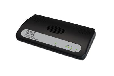 Digitus 3-Port Fast Ethernet print server Ethernet LAN