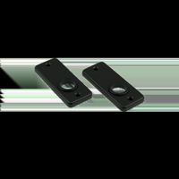 AMI Rechthoek Rozet 4 RH Krg Zwart - 739350 - thumbnail