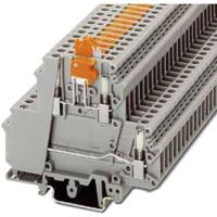 Phoenix Contact UKK 5-MTK-P/P 2800004 Doorgangsserieklem Aantal polen: 4 0.2 mm² 4 mm² Grijs 50 stuk(s) - thumbnail