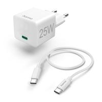Hama USB-oplader 25.00 W 1x USB-C Wit Binnen - thumbnail