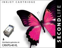 Kangaro SL-11011031 Cartridge SecondLife Canon PG 40 Zwart - thumbnail