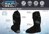 OXFORD regen laarzen overschoen rain overboots unisex black xl/48-50 - thumbnail