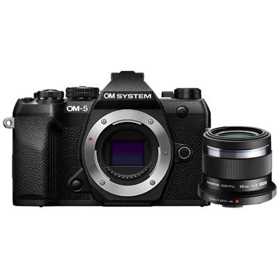 OM SYSTEM OM-5 II zwart + 45mm F/1.8