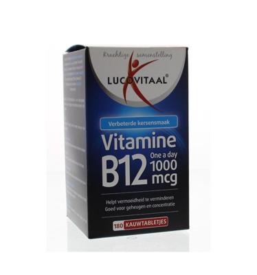 Vitamine B12 1000mcg 180 Kauwtabletten