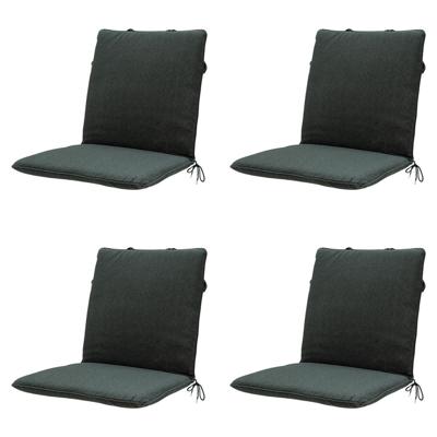Stapelstoelkussen donkergrijs eco nature buitenafwerking 97x49 (4 stuks) Madison - Madison