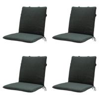 Stapelstoelkussen donkergrijs eco nature buitenafwerking 97x49 (4 stuks) Madison - Madison - thumbnail