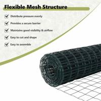 VidaXL Euro hek groen 0,4 x 25 m pvc-gecoat ijzer - thumbnail