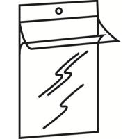 Leitz Premium etui met ophangoog, PVC, ft A4, 200 micron, transparant, doos van 50 stuks - thumbnail