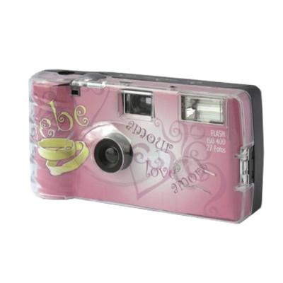 Topshot wegwerpcamera Liebe Amour ISO 400, 27 opnames