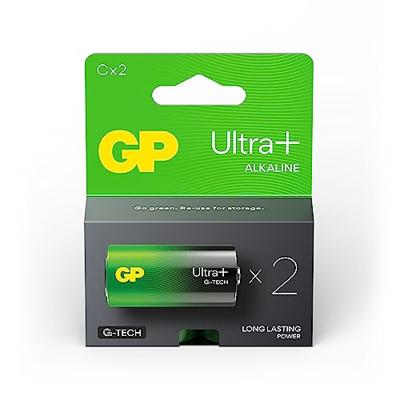 C Baby batterij GP Alkaline Ultra Plus 1,5 V 2 stuks