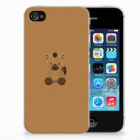 Apple iPhone 4 | 4s Telefoonhoesje met Naam Baby Hyena - thumbnail