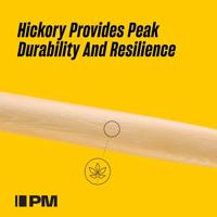 Promark TXGKAWW Glenn Kotche Active Wave ActiveGrip Clear hickory drumstokken - thumbnail