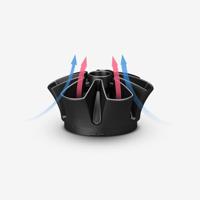 Braun HD770 Satin Hair 7 Colour Föhn 2200W Rood/Zilver - thumbnail