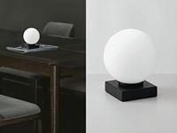 ECO-Light Tischleuchte 9110-L1 NERO Tafellamp E14 Wit, Zwart - thumbnail