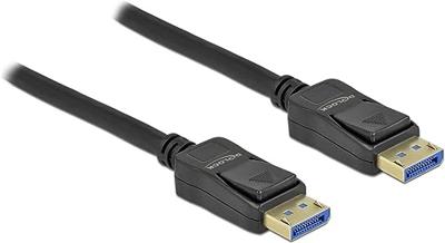 Delock 80262 DisplayPort-kabel DisplayPort Aansluitkabel DisplayPort-stekker 2 m Zwart 10K UHD, Vergulde steekcontacten, Afgeschermd (drievoudig) Delock 80262 DisplayPort-kabel DisplayPort Aansluitkabel DisplayPort-stekker 2 m Zwart 10K UHD, Vergulde steekcontacten, Afgeschermd (drievoudig)