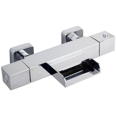 Wiesbaden Rombo Waterval Thermostaatkraan Chroom Stijlvol