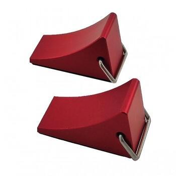 Fastrax Wheel chock set (2pcs) - Red
