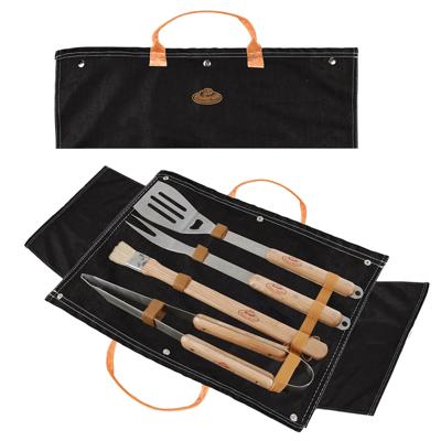 Esschert Design Denim BBQ gereedschapset