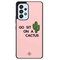 Samsung Galaxy A33 hoesje - Go sit on a cactus - thumbnail
