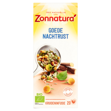 Zonnatura Goede nachtrust thee bio 20 Zakjes Zonnatura Goede nachtrust thee bio 20 Zakjes