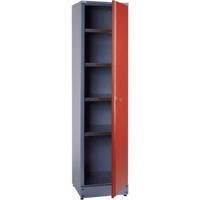 Küpper 70392 Hoge kast voor gereedschap (b x h x d) 455 x 1800 x 450 mm Rood, Zilver - thumbnail