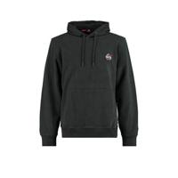 America Today hoodie met 3D applicatie zwart - thumbnail