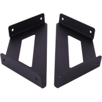 Gorillz Hower - Plankdragers - Metaal - Set van 2 - Zwart - thumbnail