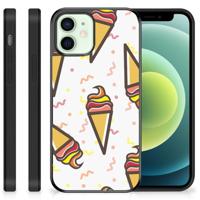 iPhone 12 Mini Silicone Case Icecream - thumbnail
