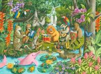 Ravensburger XXL puzzel Jungle orkest - 100 stukjes - thumbnail