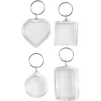 Creativ Company sleutelhanger vormen, 4st. - thumbnail