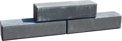 Minimaal 5 stuks! Decor Block XL 80x12,5x12,5 cm I prijs per stuk Gardenlux - Gardenlux
