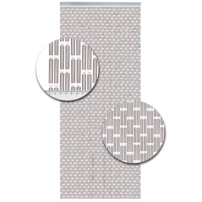 Vliegengordijn Hulzen Zilver Metallic - 90cm x 210cm