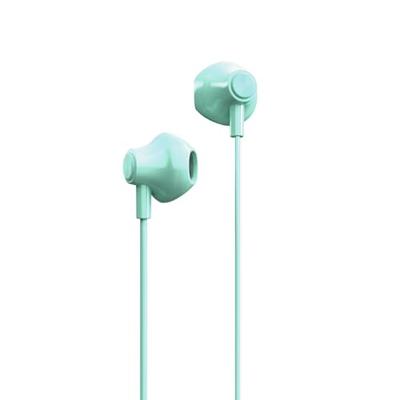 Energy Sistem EasyPods Hoofdtelefoon met kabel (microfoon, voice assistant, afspeelcontroller, comfi-fit) (mint)