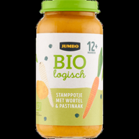 Jumbo Biologisch Babyvoeding Stamppotje met Wortel & Pastinaak 12+ Maanden 250 g - thumbnail