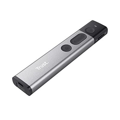 Trust Kazun Draadloze presenter RF Aluminium, Zwart - thumbnail