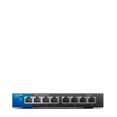 Linksys Lgs108-Eu-Rtl Desktop Gigabit-Switch Voor Bedrijven, 8-Poorts