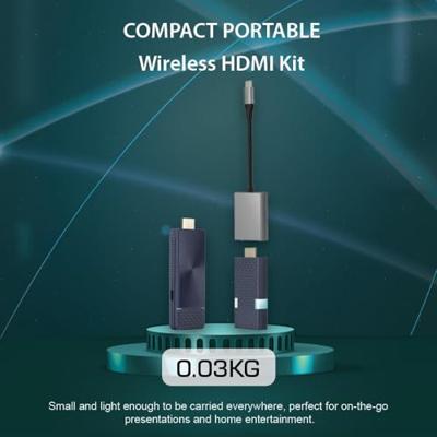 CastGo Wireless Display Draadloze HDMI-set 30 m 5.15 GHz, 5.85 GHz 3840 x 2160 Pixel Veilige draadloze overdracht CastGo Wireless Display Draadloze HDMI-set 30 m 5.15 GHz, 5.85 GHz 3840 x 2160 Pixel Veilige draadloze overdracht