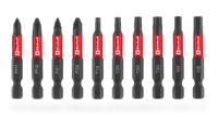 Einhell Karabiner Impact Bit Set 10tlg 118633 Bitset 1/4 (6.3 mm), PH, PZ, Torx, Zeskant - thumbnail