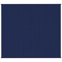 Verzwaringsdeken 200x230 cm 13 kg stof blauw - thumbnail