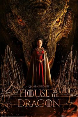 Poster House of the Dragon - Throne 61x91,5cm