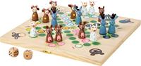 Small Foot - houten ludospel boerderijdieren - thumbnail