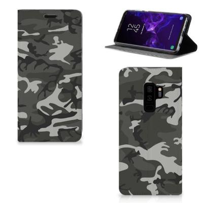Samsung Galaxy S9 Plus | Hoesje met Magneet | Army Light
