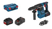 Bosch Blauw gbh 18v-26 f accu boorhamer 2.6j | 2x 8,0 procore in l-boxx - 061191000e - thumbnail